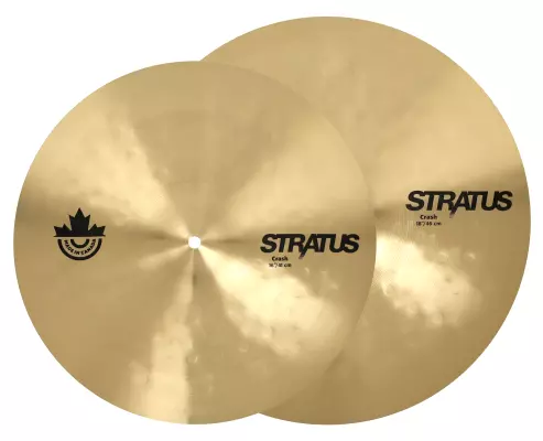 Sabian - Limited Edition Loudly Canadian Stratus Crash Cymbal Bundle