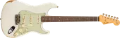 Fender Custom Shop - 1962 Stratocaster Relic, Rosewood Fingerboard - Aged Olympic White