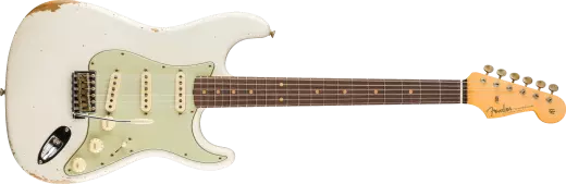 Fender Custom Shop - 1962 Stratocaster Relic, Rosewood Fingerboard - Aged Olympic White