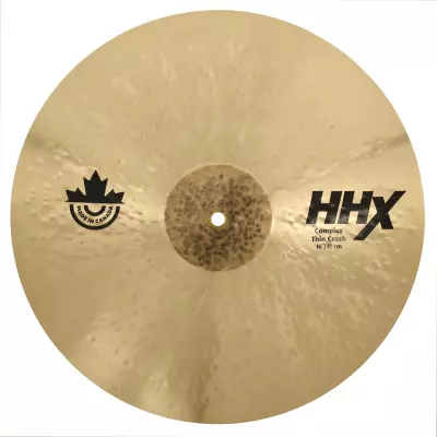 Limited Edition Loudly Canadian HHX Complex Thin Crash Cymbal Bundle