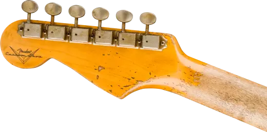 1965 Stratocaster Super Heavy Relic, Rosewood Fingerboard - Super Faded Aged Firemist Silver over 3-Colour Sunburst