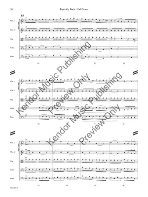 Basically Bach - Bach/Arcari - String Orchestra - Gr. 3.5