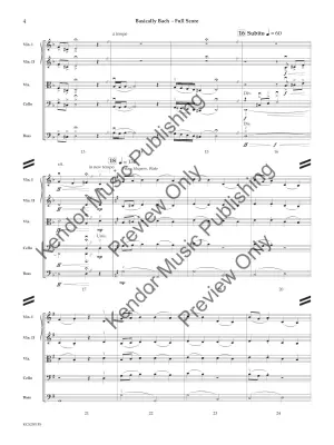 Basically Bach - Bach/Arcari - String Orchestra - Gr. 3.5