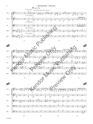 Basically Bach - Bach/Arcari - String Orchestra - Gr. 3.5