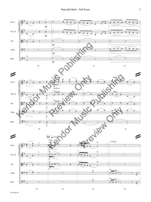 Basically Bach - Bach/Arcari - String Orchestra - Gr. 3.5