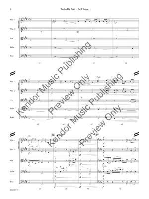 Basically Bach - Bach/Arcari - String Orchestra - Gr. 3.5