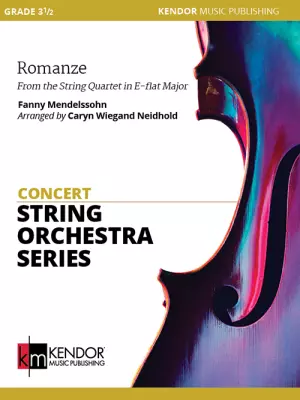 Kendor Music Inc. - Romanze (From the String Quartet in E-flat Major) - Mendelssohn/Neidhold - String Orchestra - Gr. 3.5