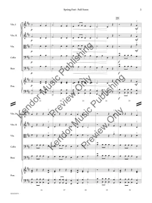 Spring Fest - Hinds - String Orchestra - Gr. 0.5