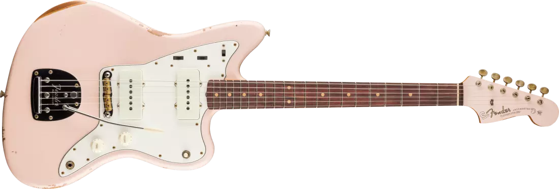 1963 Jazzmaster Relic, Rosewood Fingerboard - Aged Shell Pink