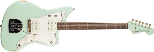Fender Custom Shop - 1963 Jazzmaster Relic, Rosewood Fingerboard - Aged Surf Green