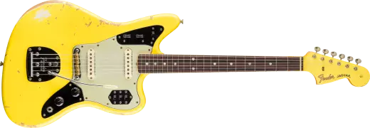 Fender Custom Shop - 1965 Jaguar Heavy Relic, Rosewood Fingerboard - Faded Graffiti Yellow