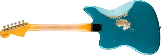 1965 Jaguar Heavy Relic, Rosewood Fingerboard - Faded Ocean Turquoise