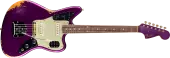 Fender Custom Shop - 1965 Jaguar Heavy Relic, Rosewood Fingerboard - Faded Purple Metallic