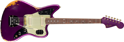 Fender Custom Shop - 1965 Jaguar Heavy Relic, Rosewood Fingerboard - Faded Purple Metallic