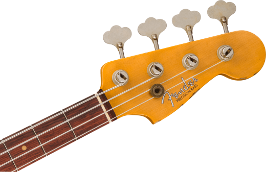 1960 Precision Bass Relic, Rosewood Fingerboard - Super Faded Aged Olympic White