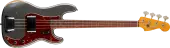 Fender Custom Shop - 1960 Precision Bass Relic, Rosewood Fingerboard - Super Faded Aged Charcoal Frost Metallic
