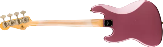 1965 Jazz Bass Journeyman Relic, Rosewood Fingerboard - Faded Burgundy Mist Metallic