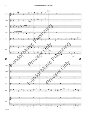 A Hipster Hootenanny - Sciaino - String Orchestra - Gr. 5