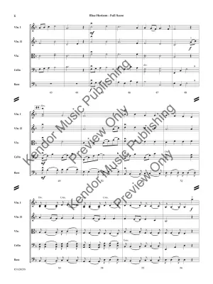 Blue Horizon - Day - String Orchestra - Gr. 2