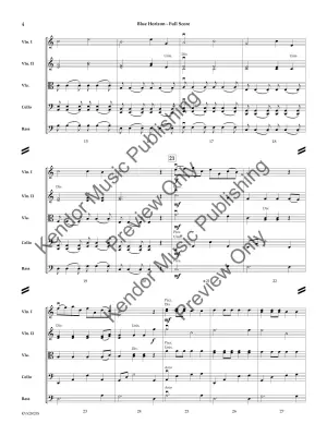 Blue Horizon - Day - String Orchestra - Gr. 2