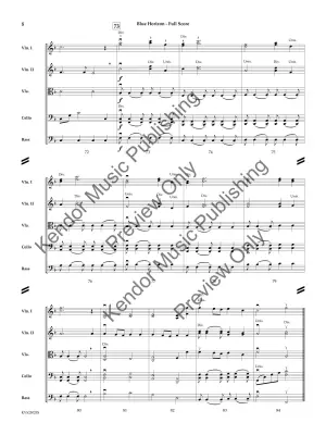 Blue Horizon - Day - String Orchestra - Gr. 2