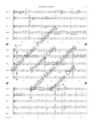 Blue Horizon - Day - String Orchestra - Gr. 2