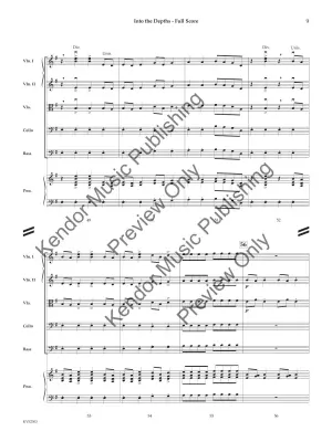 Into the Depths - Arnett - String Orchestra - Gr. 2.5