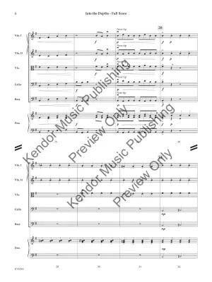 Into the Depths - Arnett - String Orchestra - Gr. 2.5