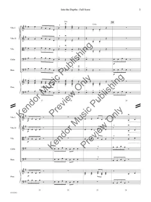 Into the Depths - Arnett - String Orchestra - Gr. 2.5