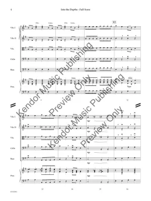 Into the Depths - Arnett - String Orchestra - Gr. 2.5