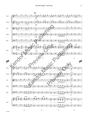 Into the Depths - Arnett - String Orchestra - Gr. 2.5