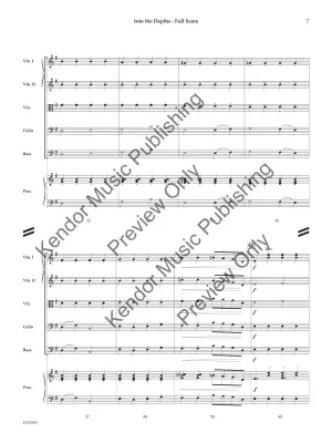 Into the Depths - Arnett - String Orchestra - Gr. 2.5