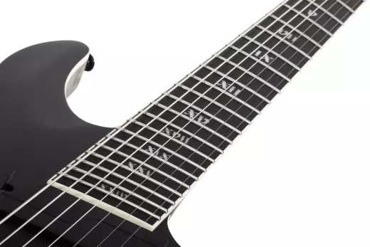 C-7 Multiscale SLS Elite Evil Twin 7-String Electric Guitar - Satin Black