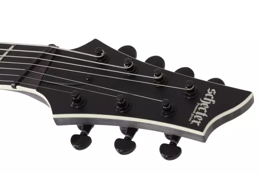 C-7 Multiscale SLS Elite Evil Twin 7-String Electric Guitar - Satin Black