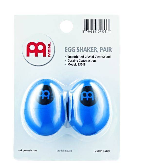 Egg Shaker Pair, Blue