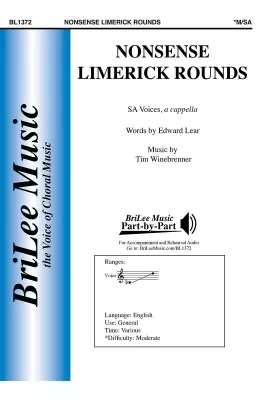 BriLee Music Publishing - Nonsense Limerick Rounds - Lear/Winebrenner - Unison