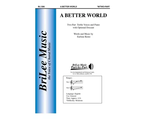 BriLee Music Publishing - A Better World - Rentz - 2pt