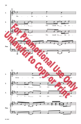 Kwanzaa Song - Reeves - 3pt Treble