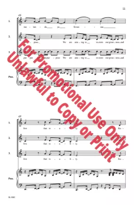 Kwanzaa Song - Reeves - 3pt Treble