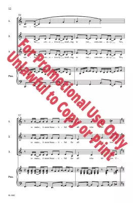 Kwanzaa Song - Reeves - 3pt Treble