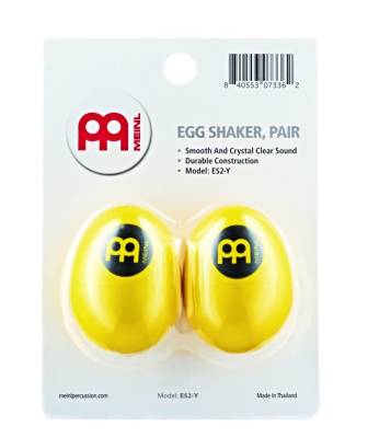 Egg Shaker Pair, Yellow