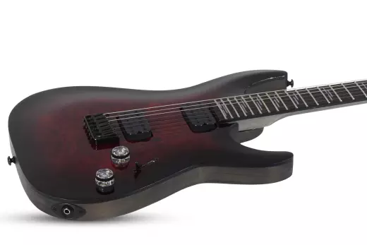 Omen Elite-6 Electric Guitar - Black Cherry Burst