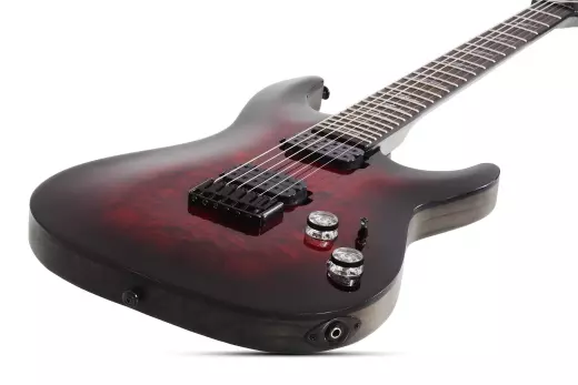 Omen Elite-6 Electric Guitar - Black Cherry Burst