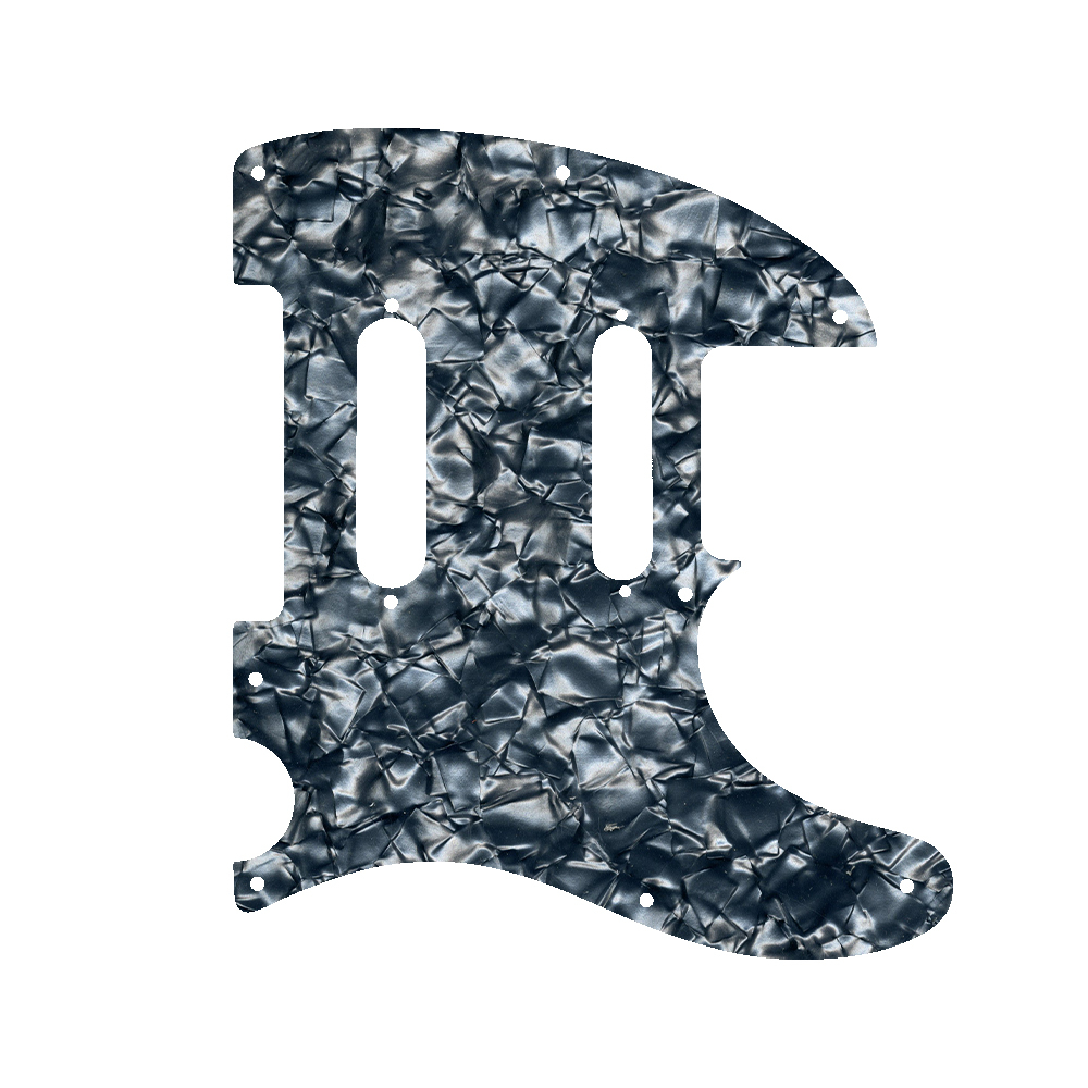 Custom Pickguard for Fender Deluxe Nashville Telecaster - Silver Grey Pearl