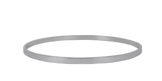Gold Tone - Chrome Plated Single Bar Tension Hoop - 11