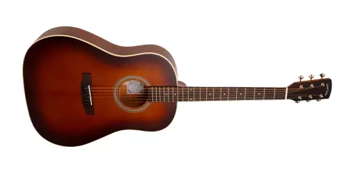 Gold Tone - The Bell All Solid Wood Acoustic/Electric Guitar with Gigbag - Satin Burst