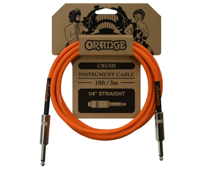Crush Series Instrument Cable Straight/Straight - 10 foot