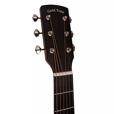 The Dread All Solid Wood Acoustic/Electric Guitar with Gigbag - Satin Natural