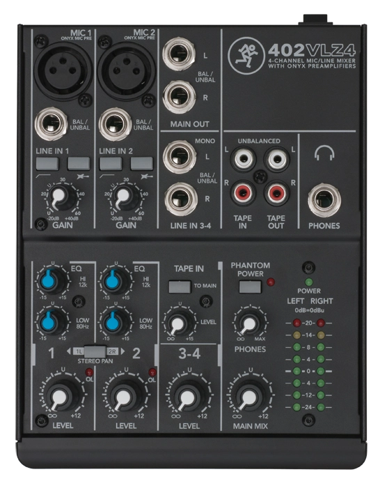 4-Channel Ultra Compact Mixer