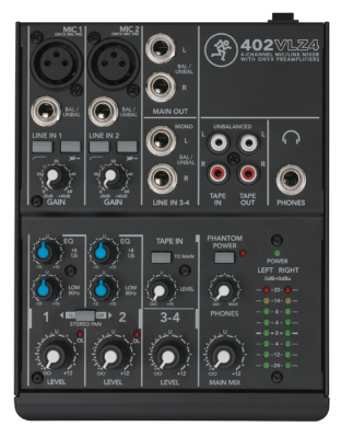 Mackie - 4-Channel Ultra Compact Mixer